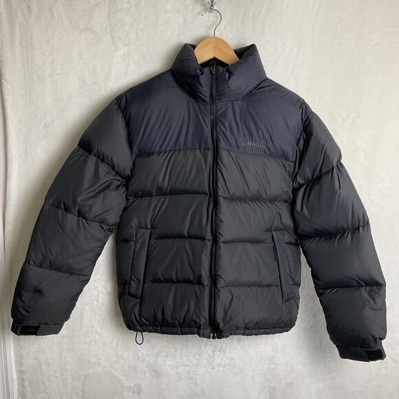 Bear USA Down Feather Full Zip Puffer Jacket Black Large - Picture 2 of 12